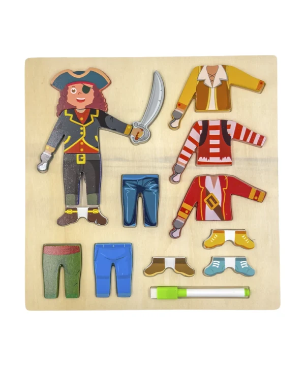 Didáctico armable personajes