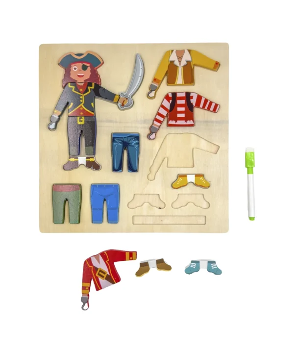 Didáctico armable personajes