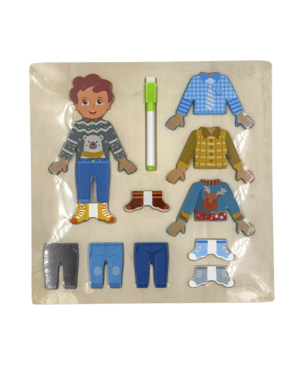 Didáctico armable personajes