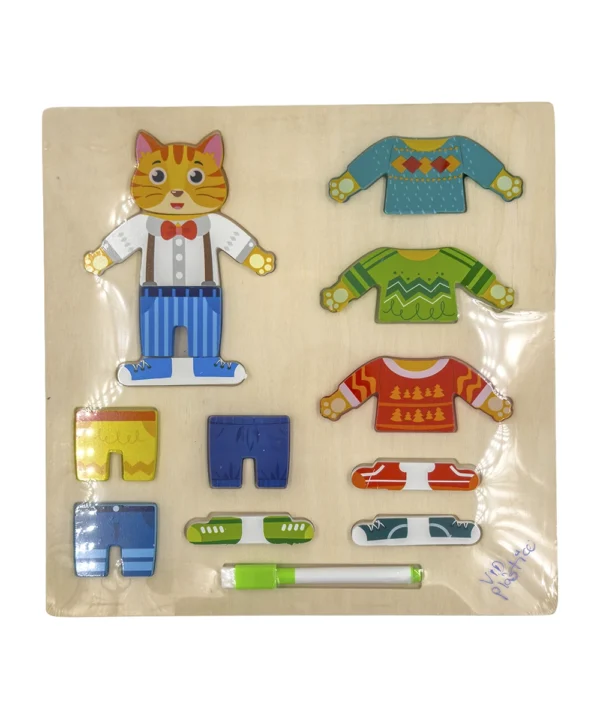 Didáctico armable personajes