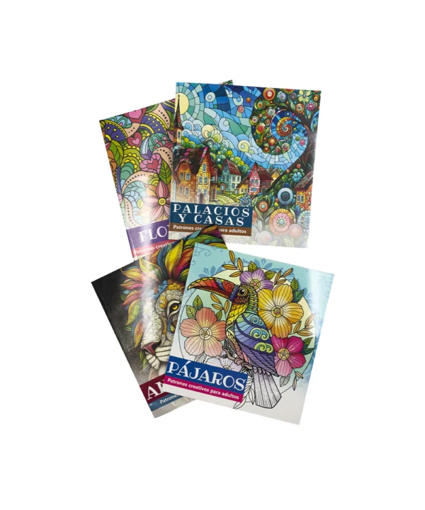 Didáctico libro para colorear mandalas