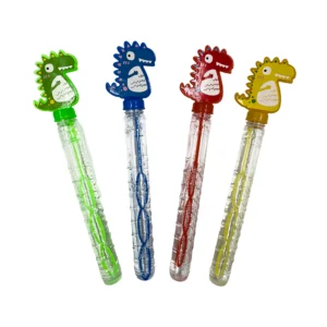 Burbujero dinosaurio plano