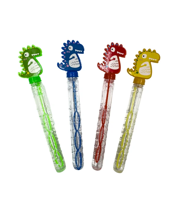 Burbujero dinosaurio plano