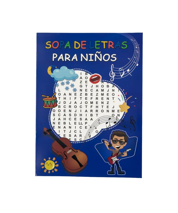 Didáctico Cartillas sopa de letras