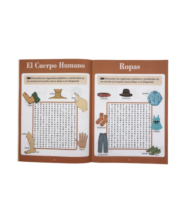Didáctico Cartillas sopa de letras