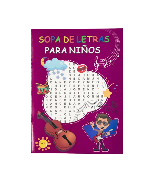 Didáctico Cartillas sopa de letras