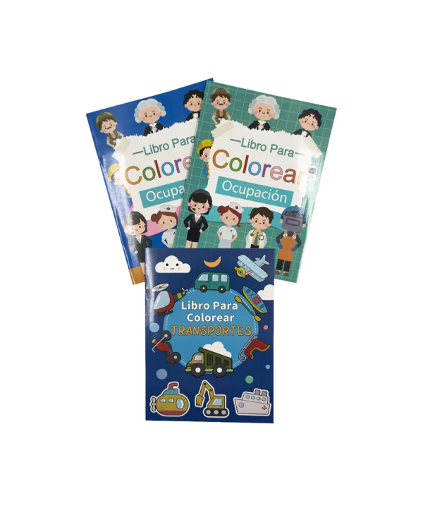 Didáctico libro para colorear