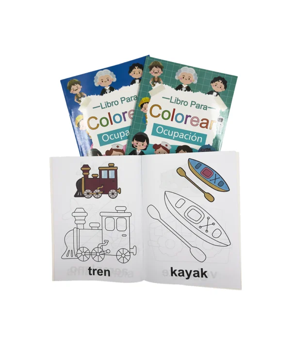 Didáctico libro para colorear