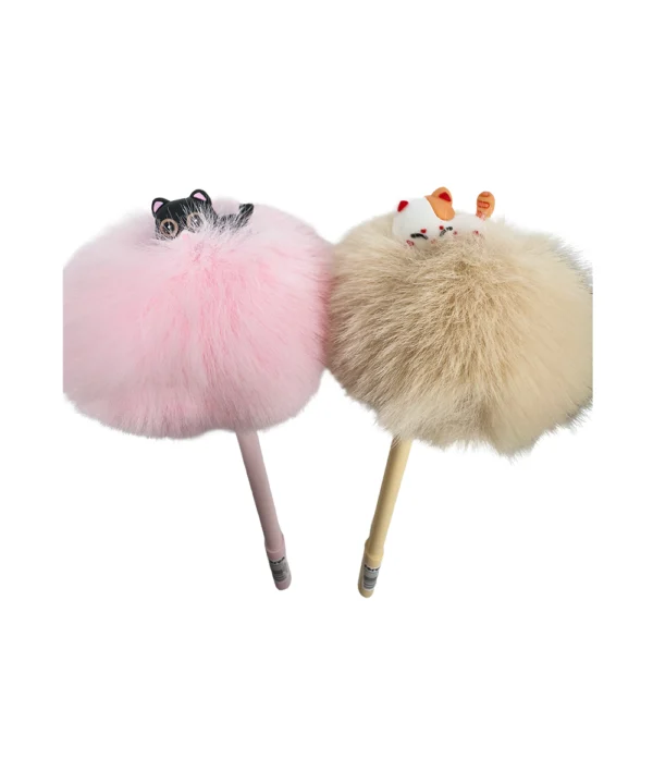 Bolígrafo 1 mina León con pompon