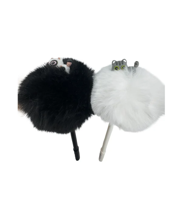 Bolígrafo 1 mina León con pompon