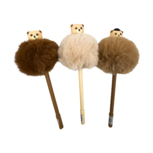 Bolígrafo 1 mina oso con pompon