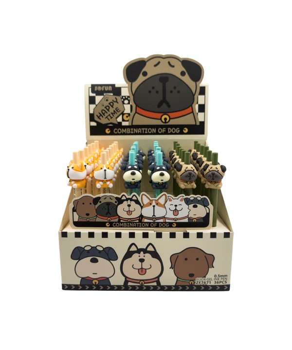 Bolígrafo 1 mina perro